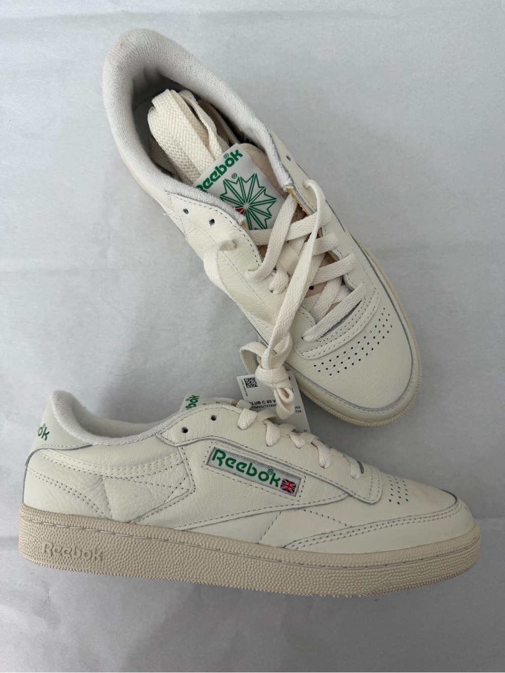 NWT Reebok Club C 85 Vintage Leather Sneakers Size 8